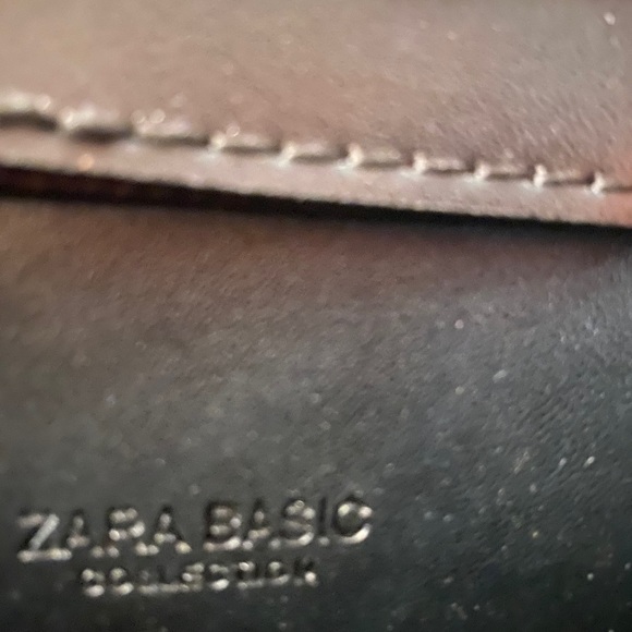 Purple Maroon Zara Basics handbag - Picture 3 of 4